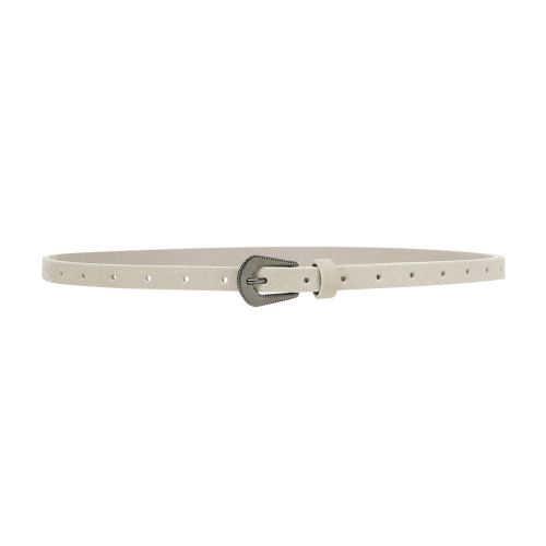 Brunello Cucinelli Suede calfskin belt