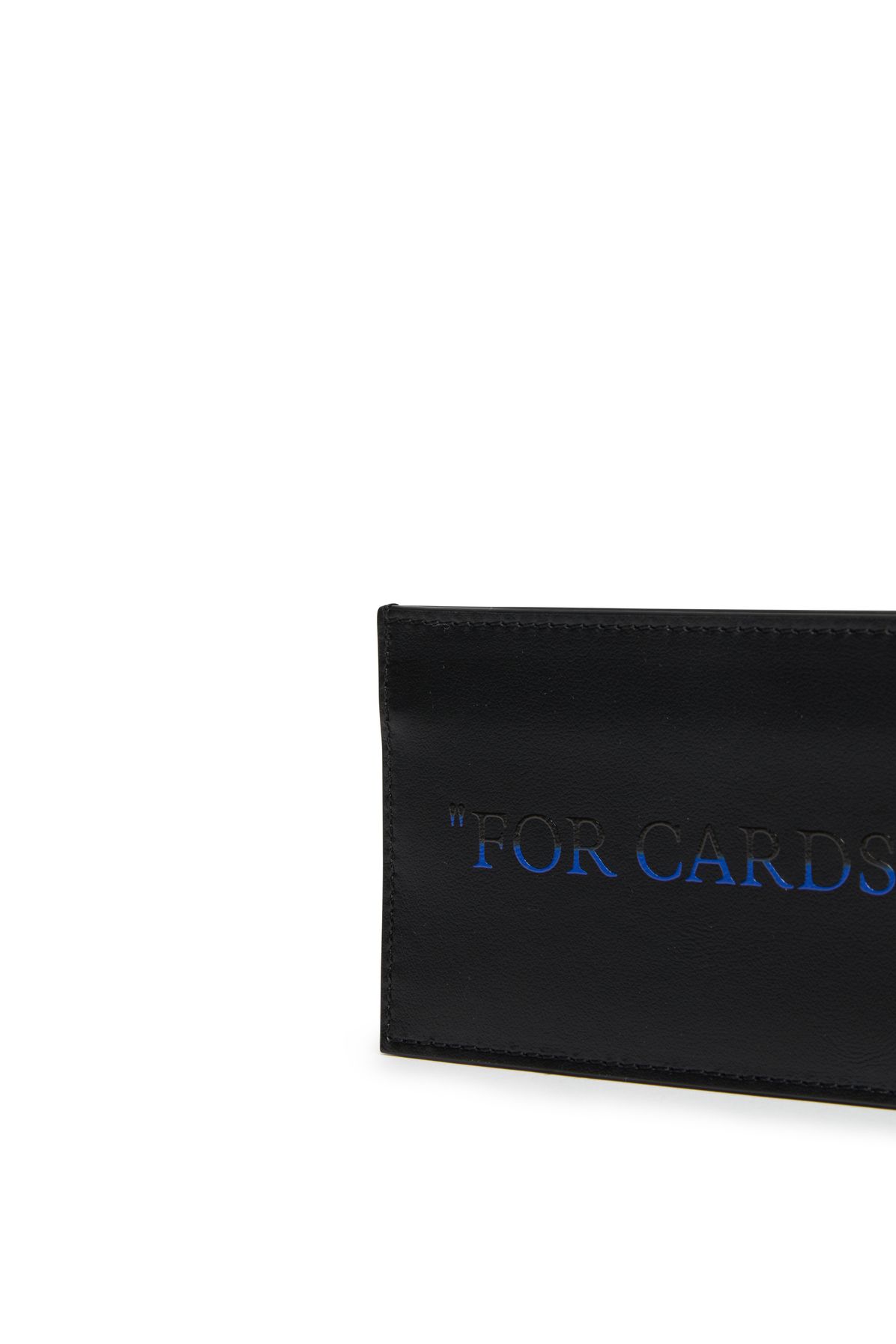 OFF-WHITE Quote Bookish card case