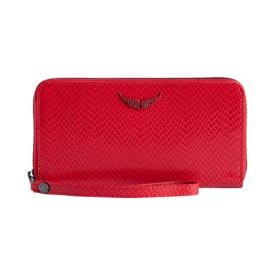 Zadig & Voltaire Compagnon Glossy Wild Wallet