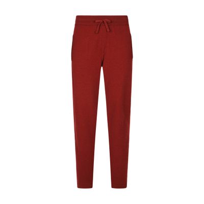 Dolce & Gabbana Cashmere jogging pants with DG logo