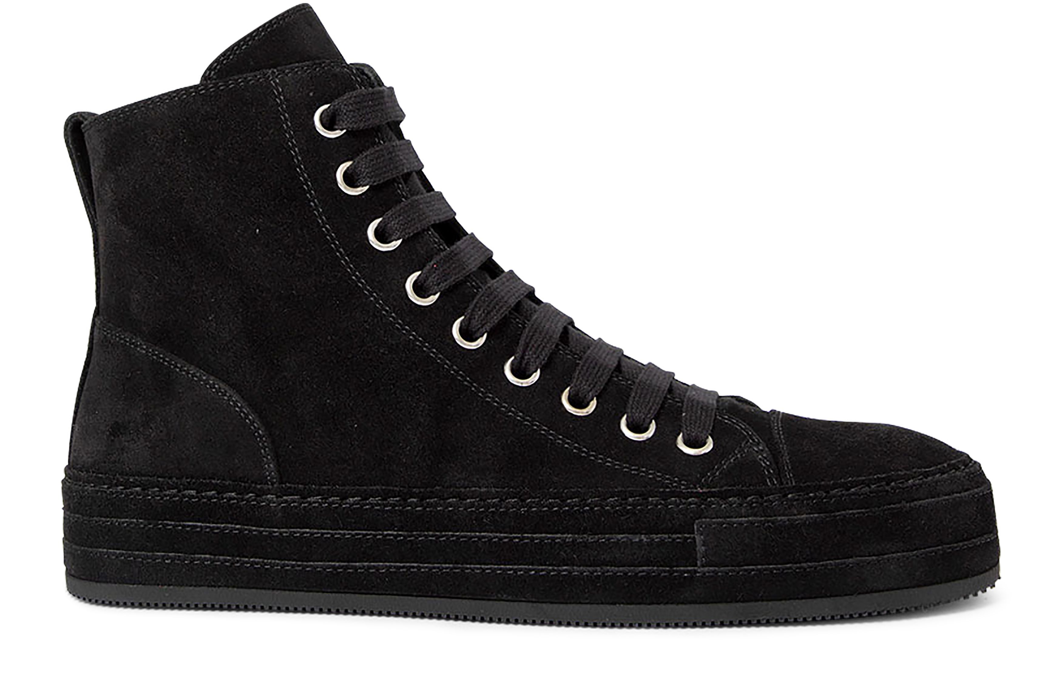 Ann Demeulemeester Raven high-top sneakers