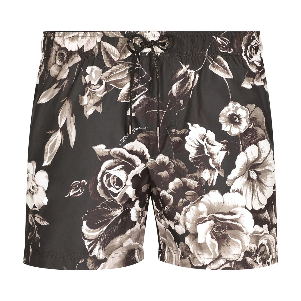 Dolce & Gabbana Printed floral swim shorts