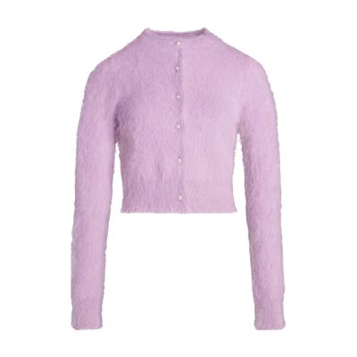 Maison Margiela Cropped knit cardigan