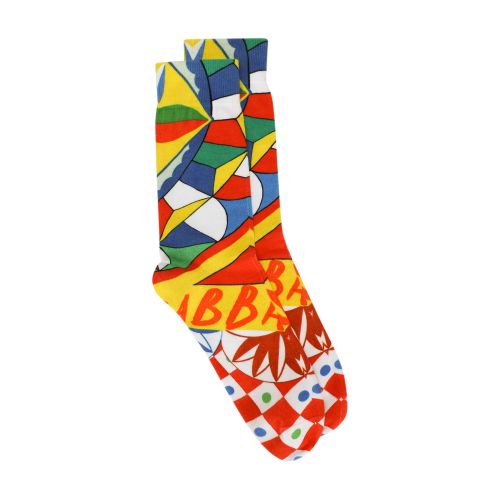 Dolce & Gabbana Carretto-print cotton socks