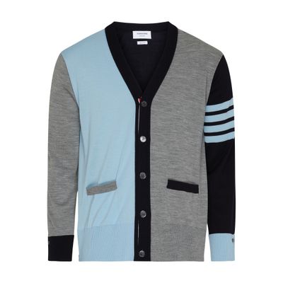 Thom Browne 4Bar fun mix classic cardigan