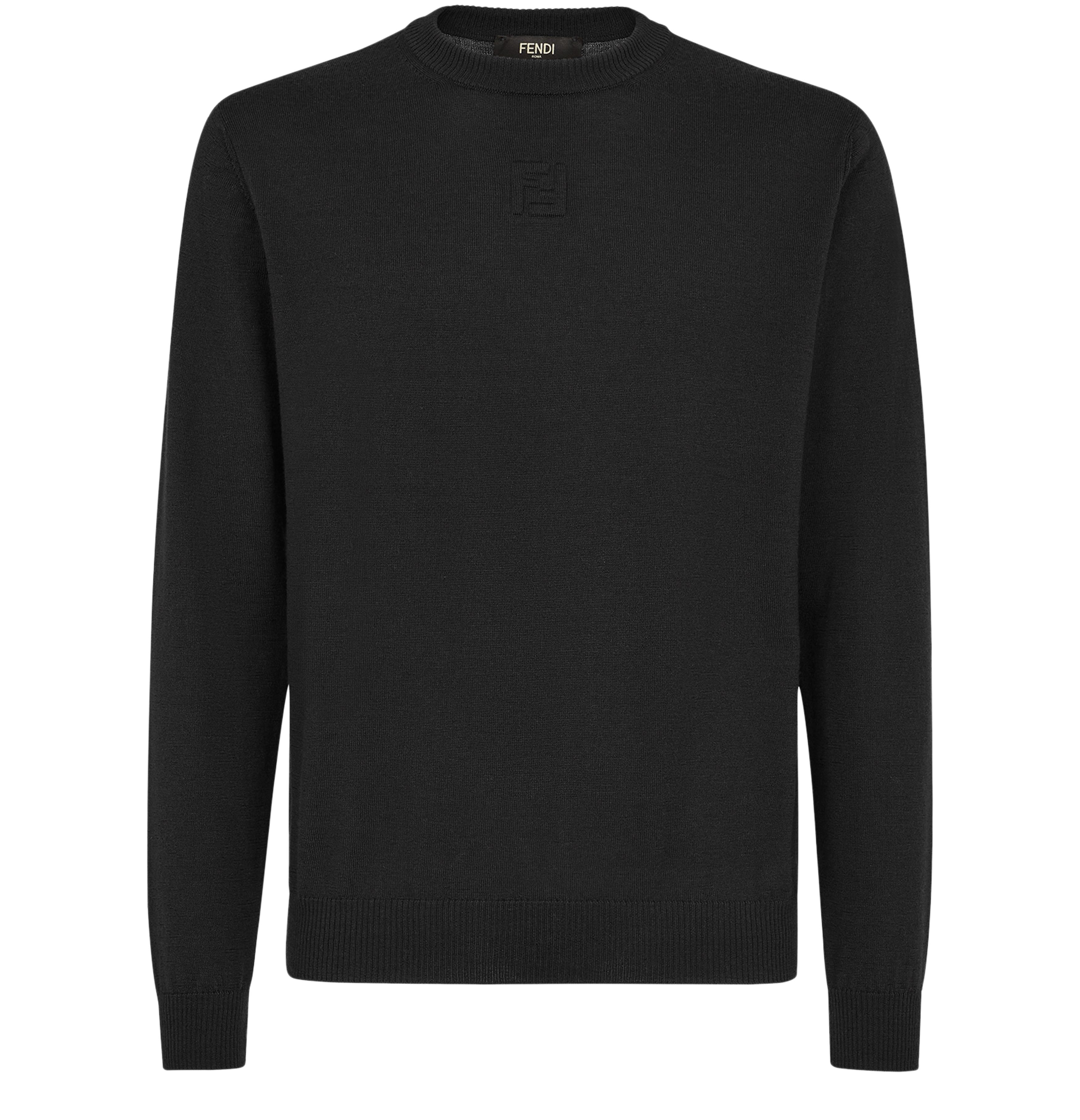 FENDI Long-sleeved crew-neck jumper