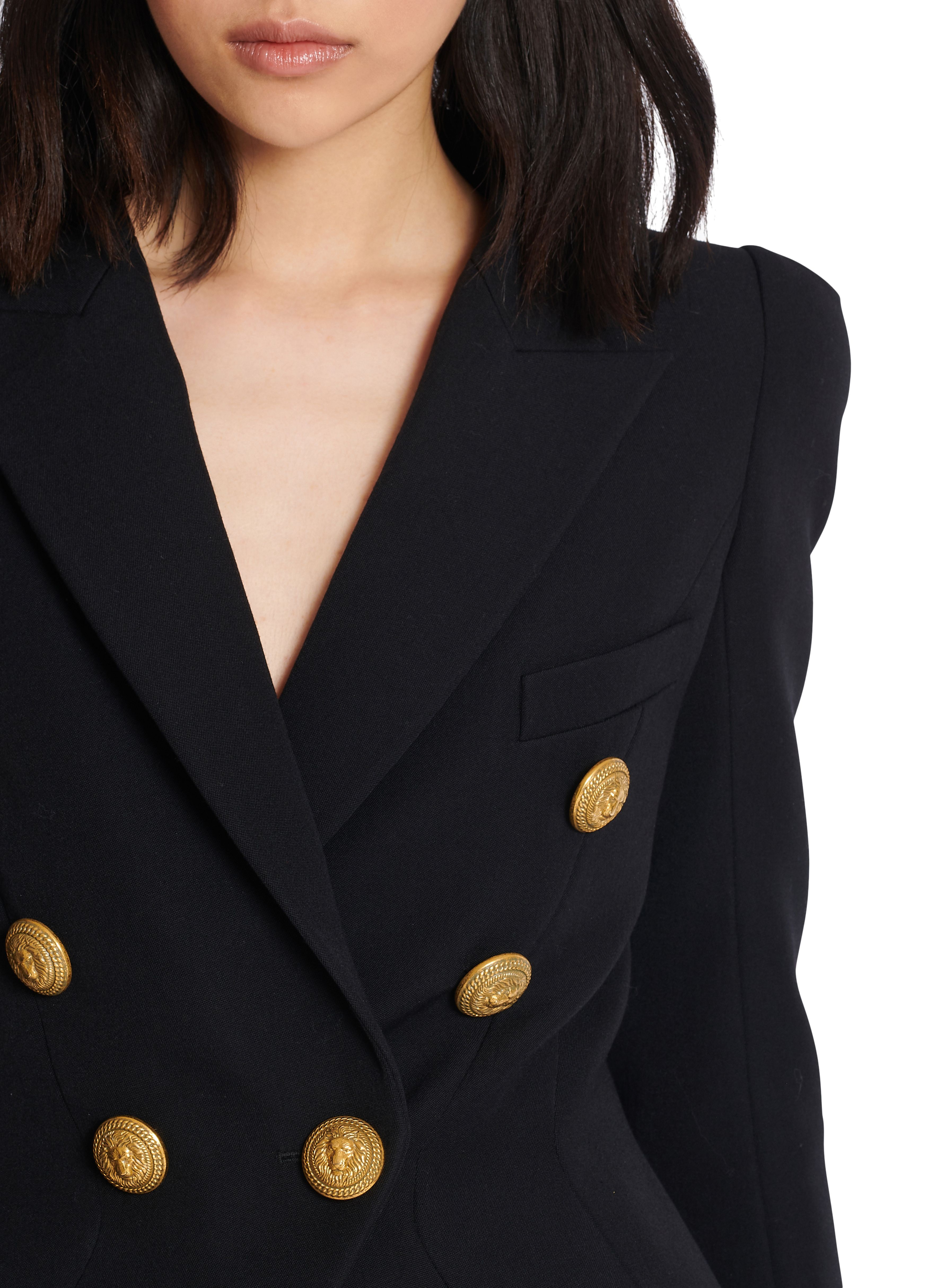 Balmain Belted jacket with 8 buttons