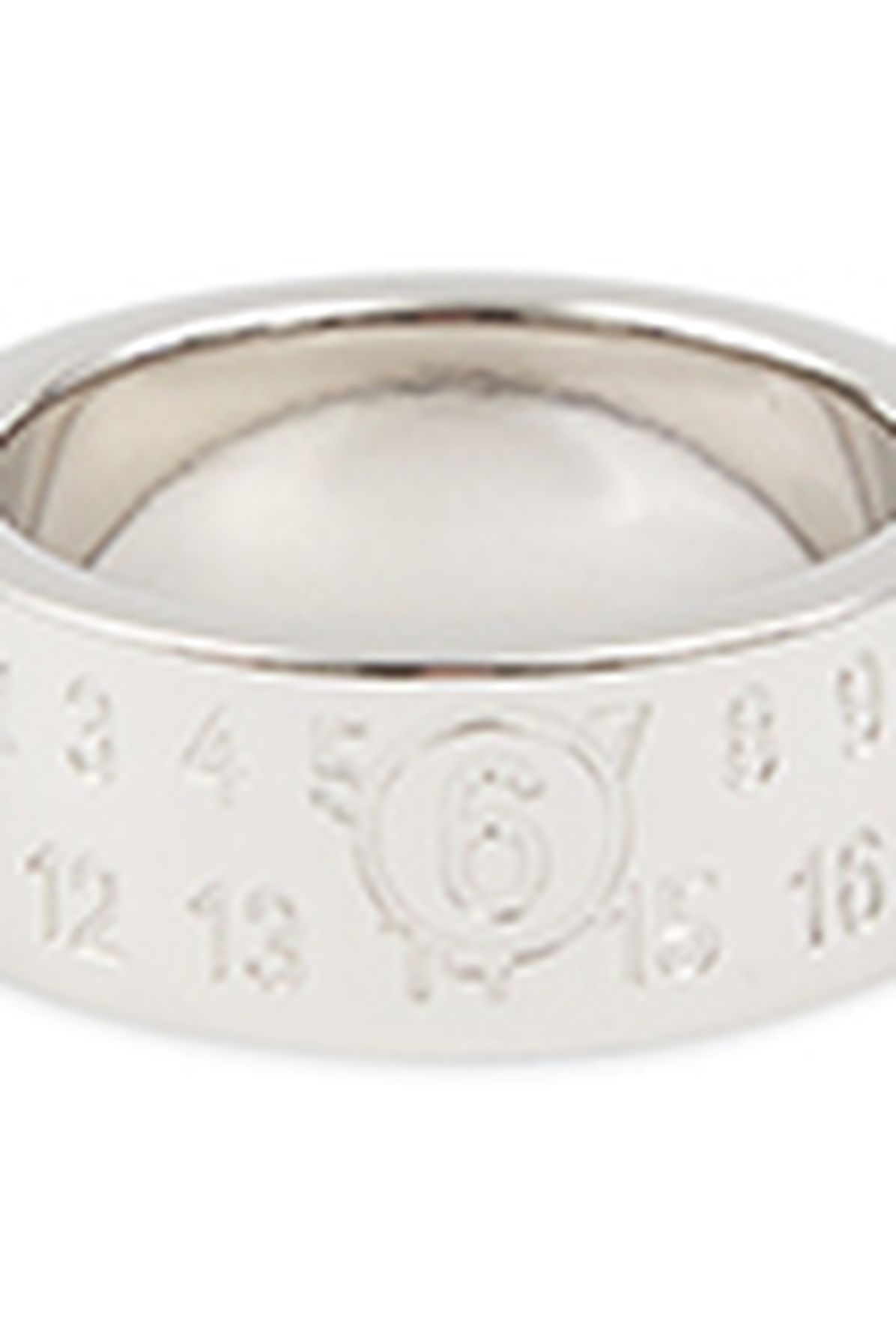 MM6 Maison Margiela Numeric minimal signature ring