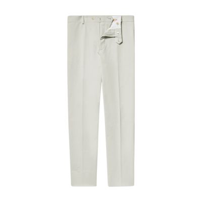  Organic cotton chino trousers