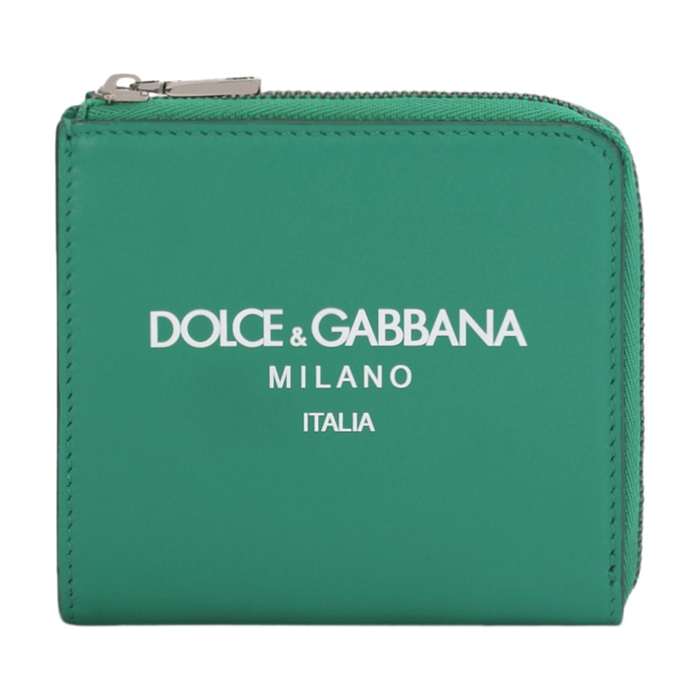 Dolce & Gabbana Calfskin card holder with logo