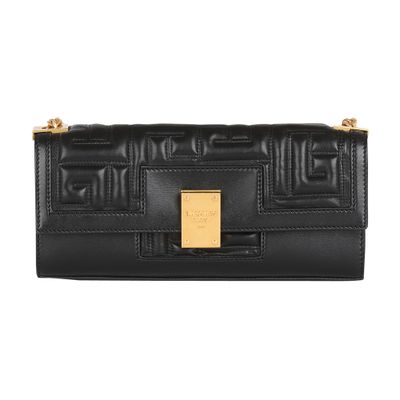 Balmain Quilted leather 1945 clutch bag