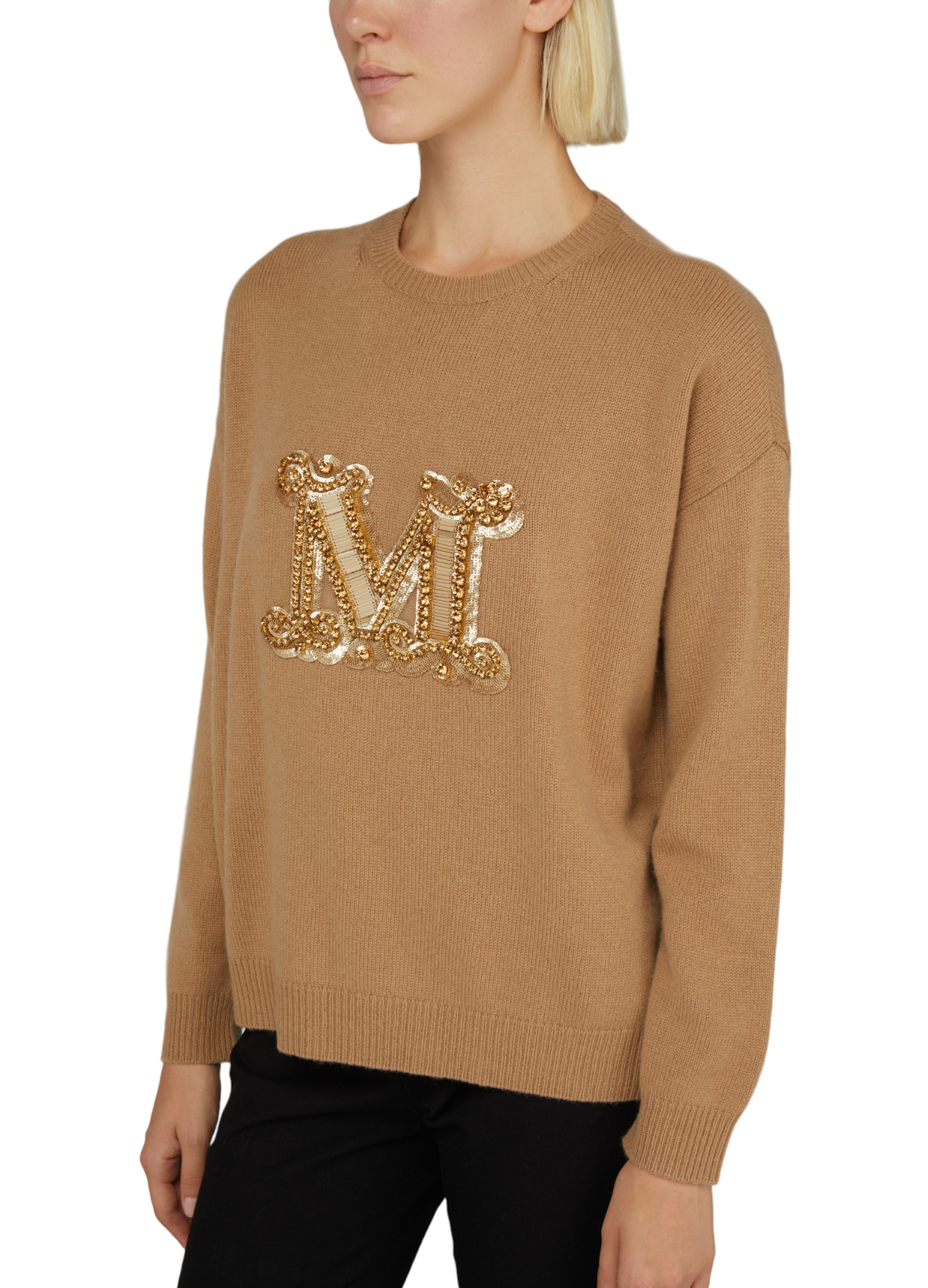 Max Mara Palato logo sweater