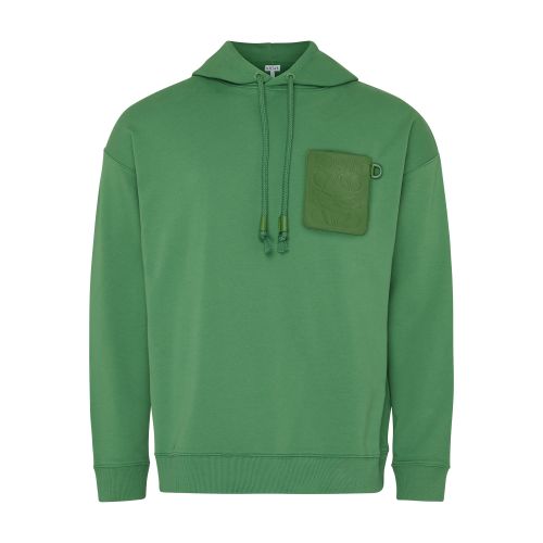 Loewe Anagram patch pocket hoodie