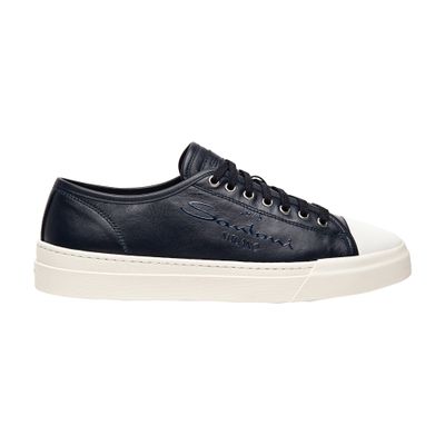 Santoni Leather sneakers