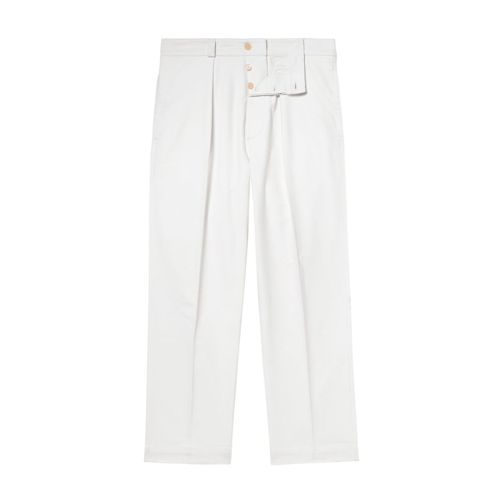  Organic cotton chino trousers