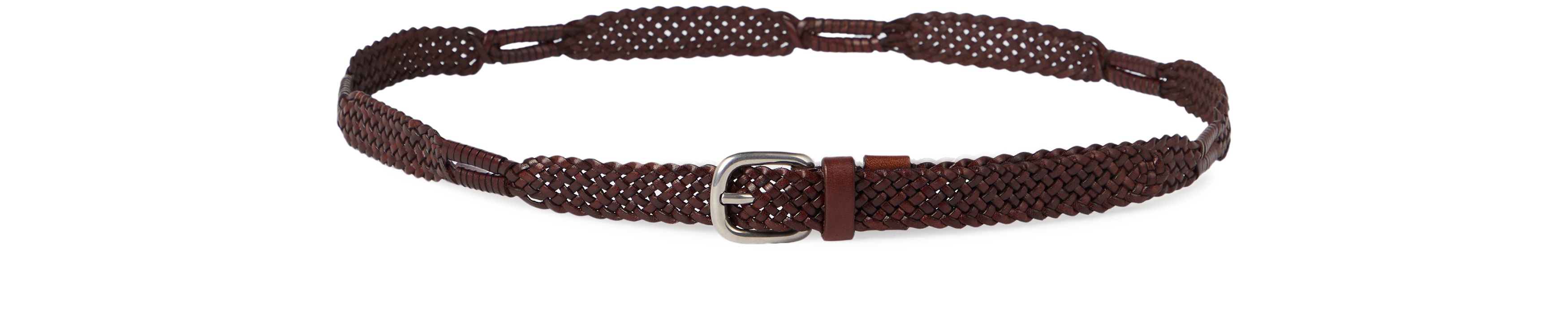 Brunello Cucinelli Calfskin braided belt