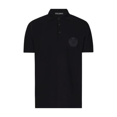 Dolce & Gabbana Polo-shirt with DG logo embroidery