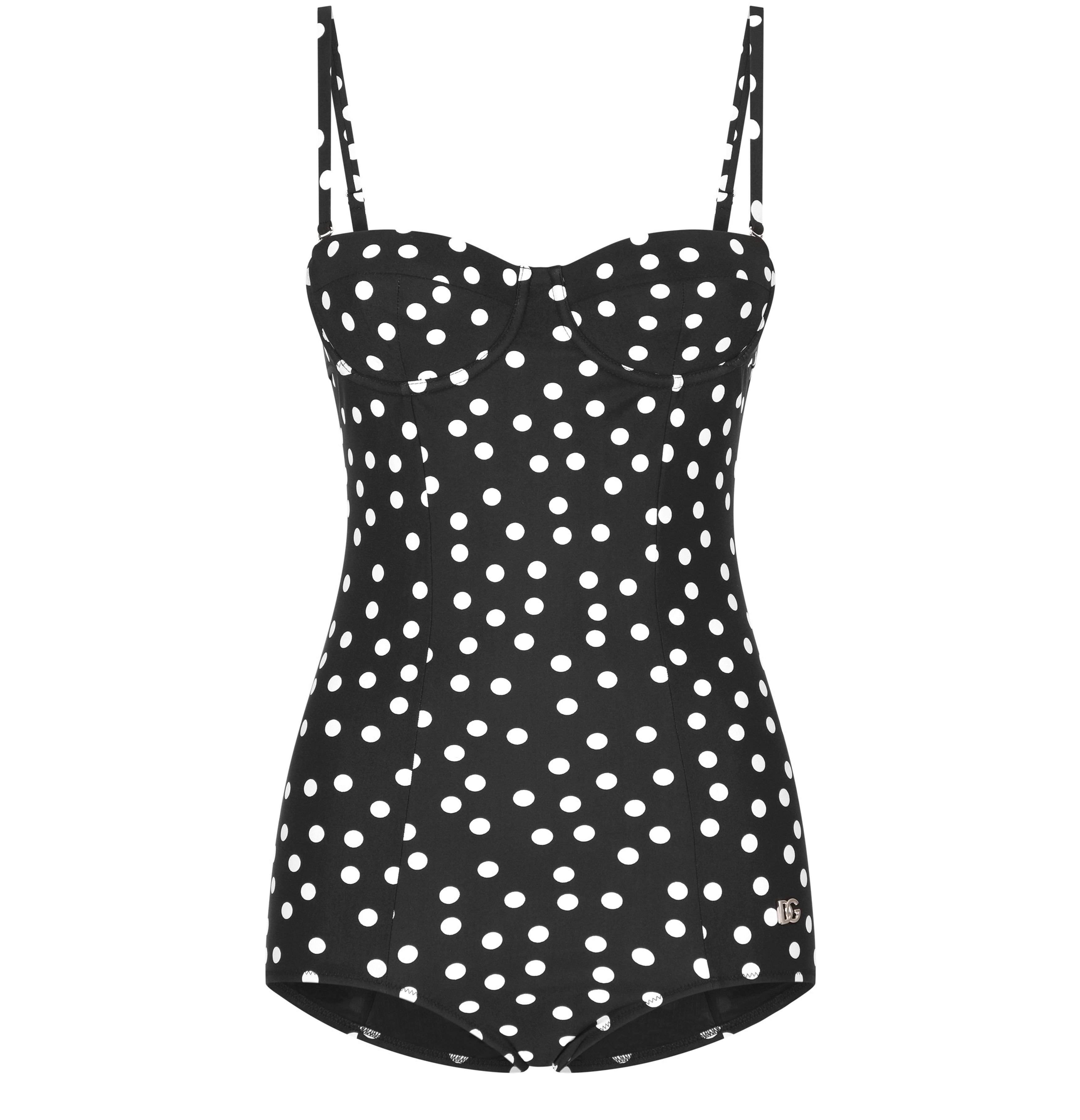 Dolce & Gabbana Balconette one-piece swimsuit