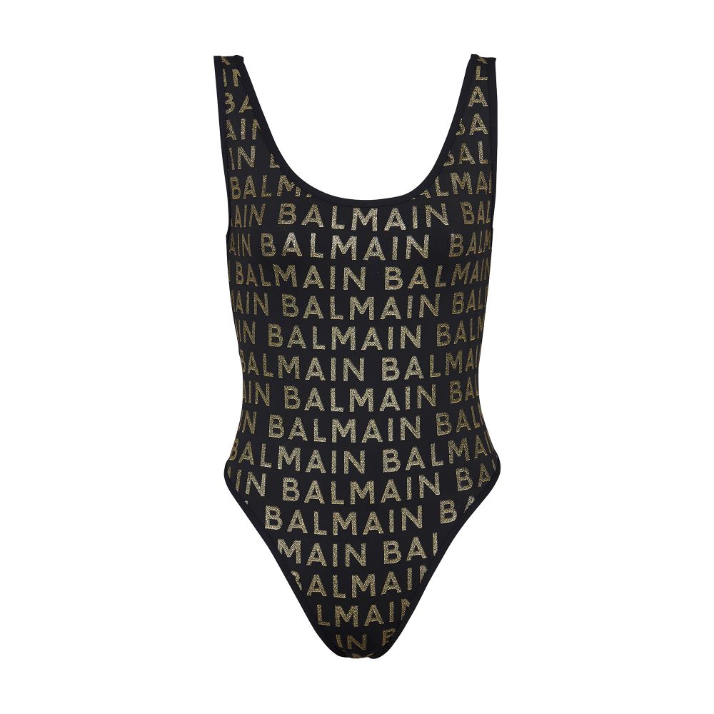 Balmain Balmain logo swimsuit