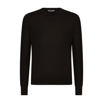 Dolce & Gabbana Extra-Fine Cashmere Crewneck Sweater