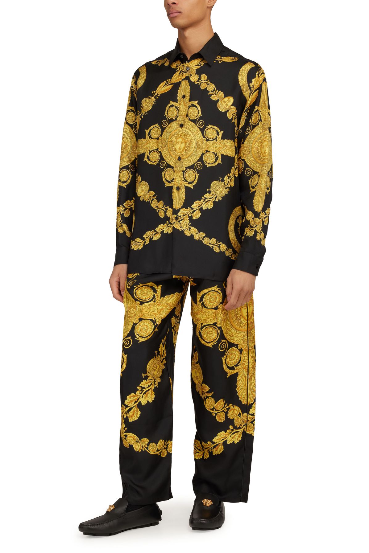 Versace Heritage print pajama pants