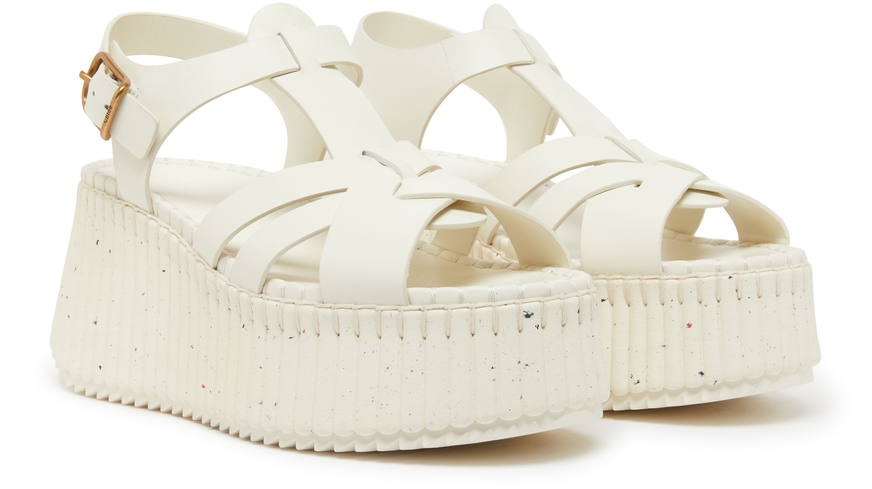 Chloé Nama wedge sandals