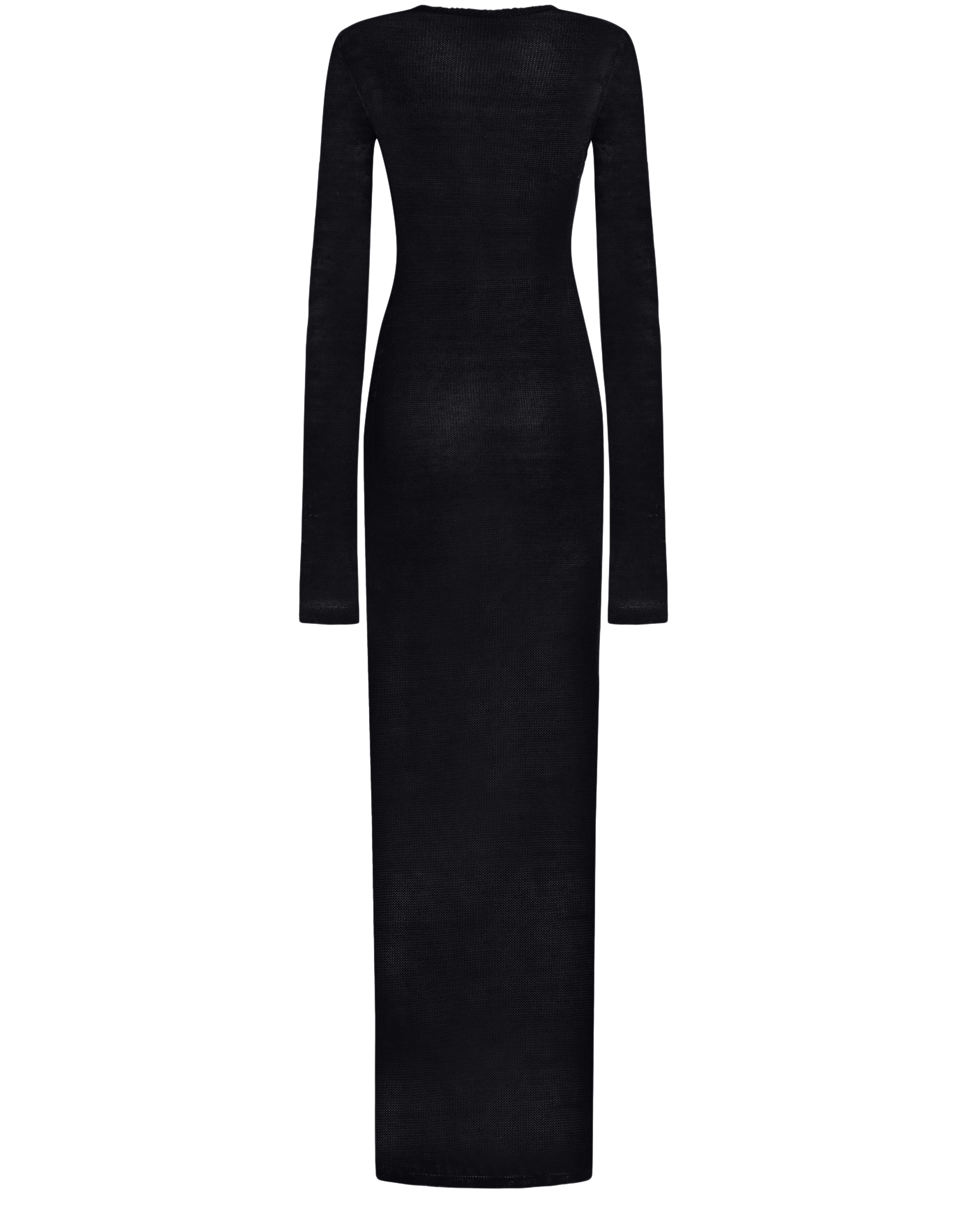 Ann Demeulemeester Eina ghost long sleeve dress