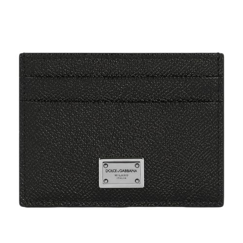 Dolce & Gabbana Calfskin Dauphine Credit Card Holder