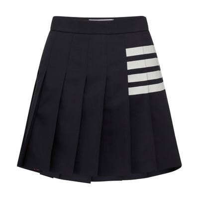 Thom Browne 4-Bar pleated mini skirt