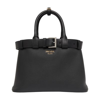 Prada Buckle medium leather handbag