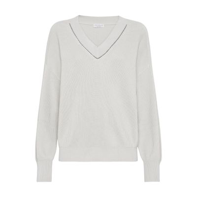 Brunello Cucinelli English rib sweater