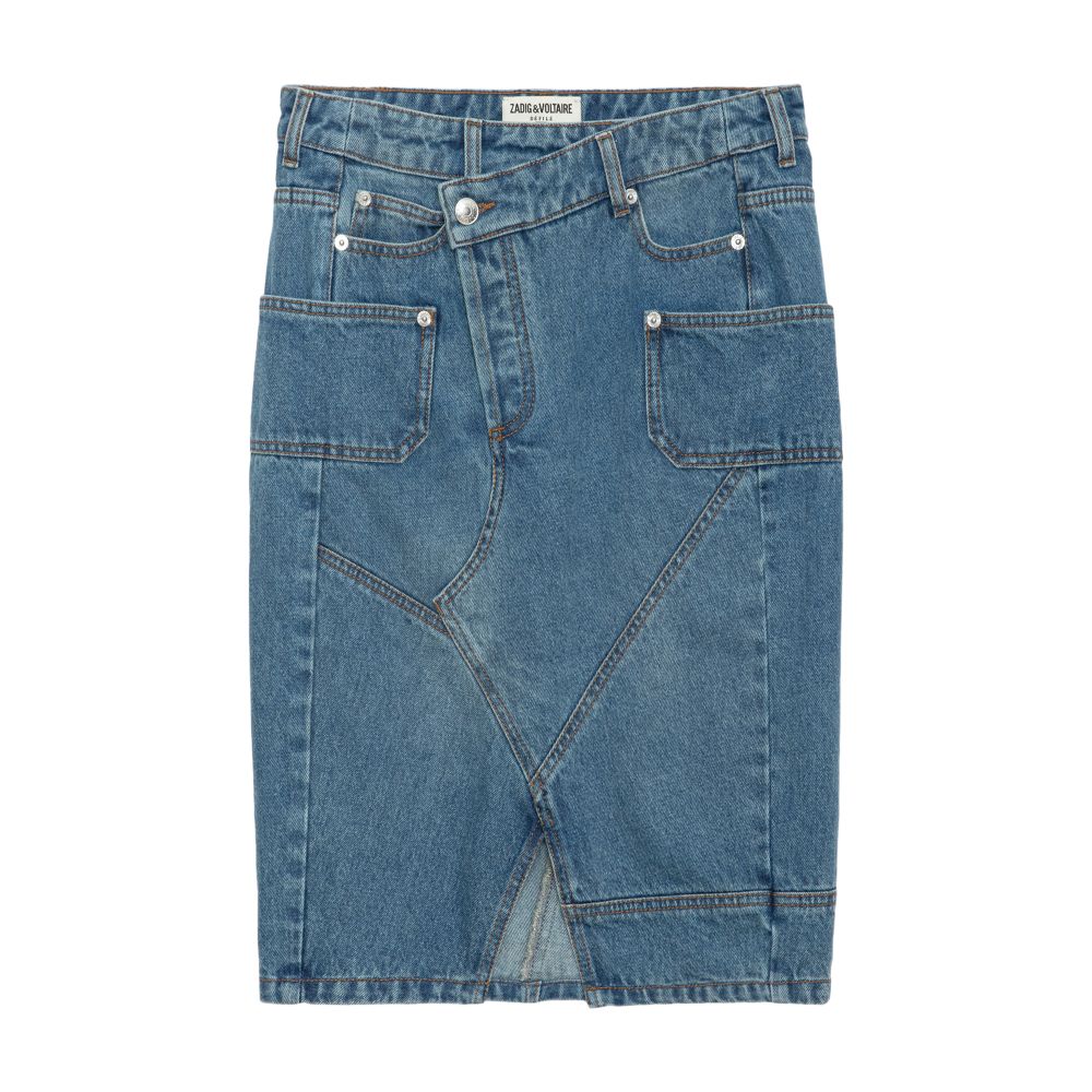 Zadig & Voltaire Jinko Denim Skirt