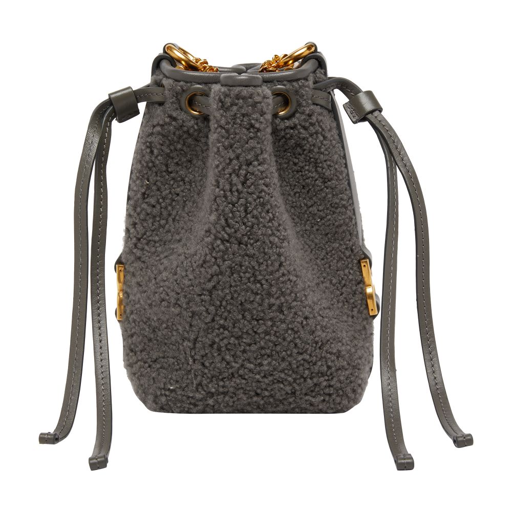 Chloé Marcie shearling bucket bag