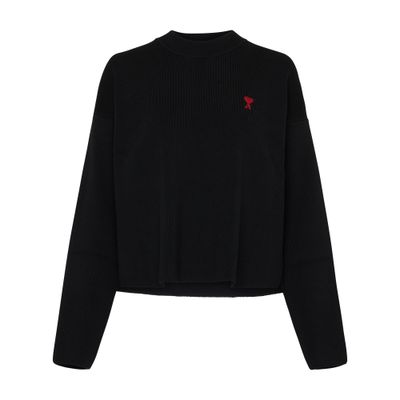 Ami Paris Ami de caur crewneck sweater