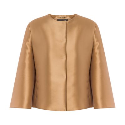 Alberta Ferretti Short mikado jacket