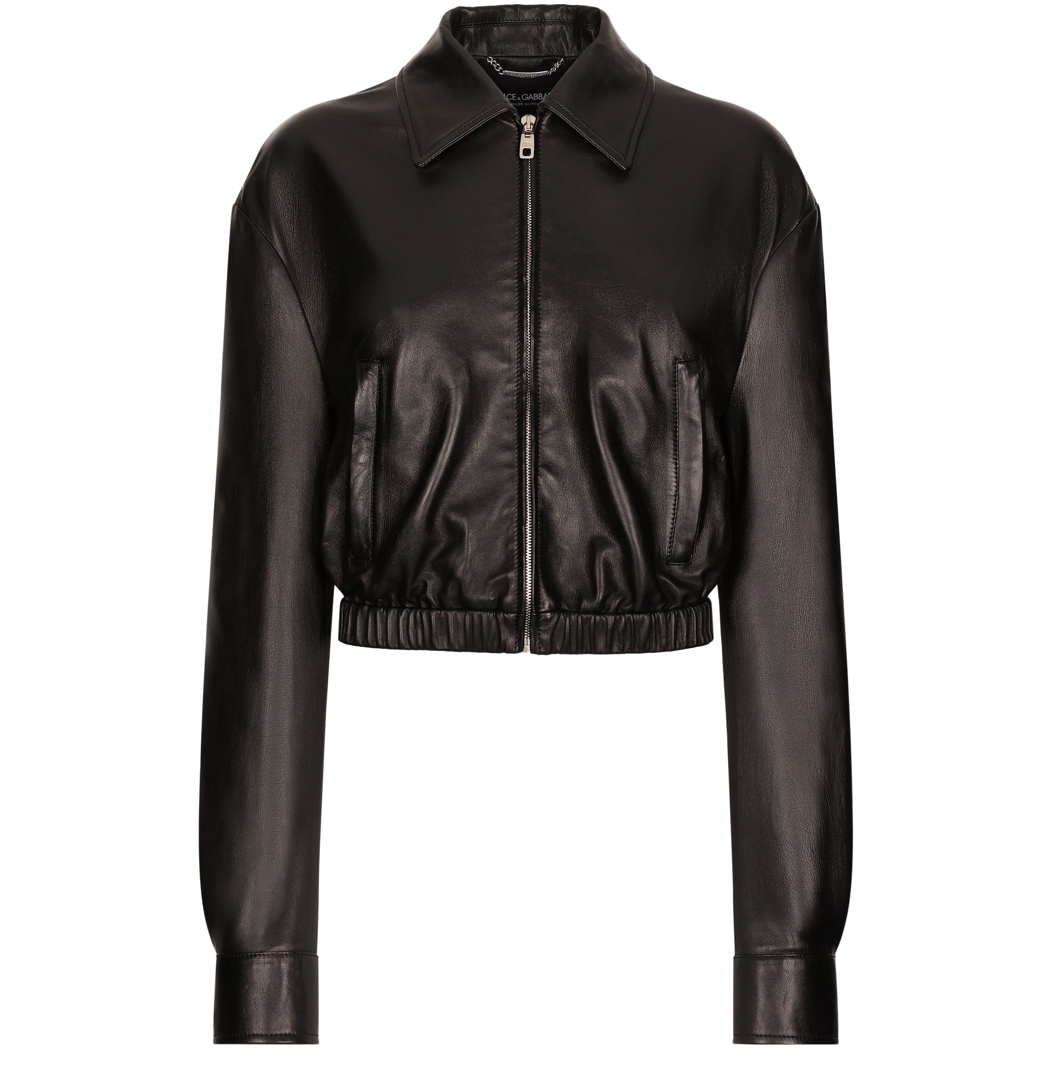 Dolce & Gabbana Lambskin bomber jacket