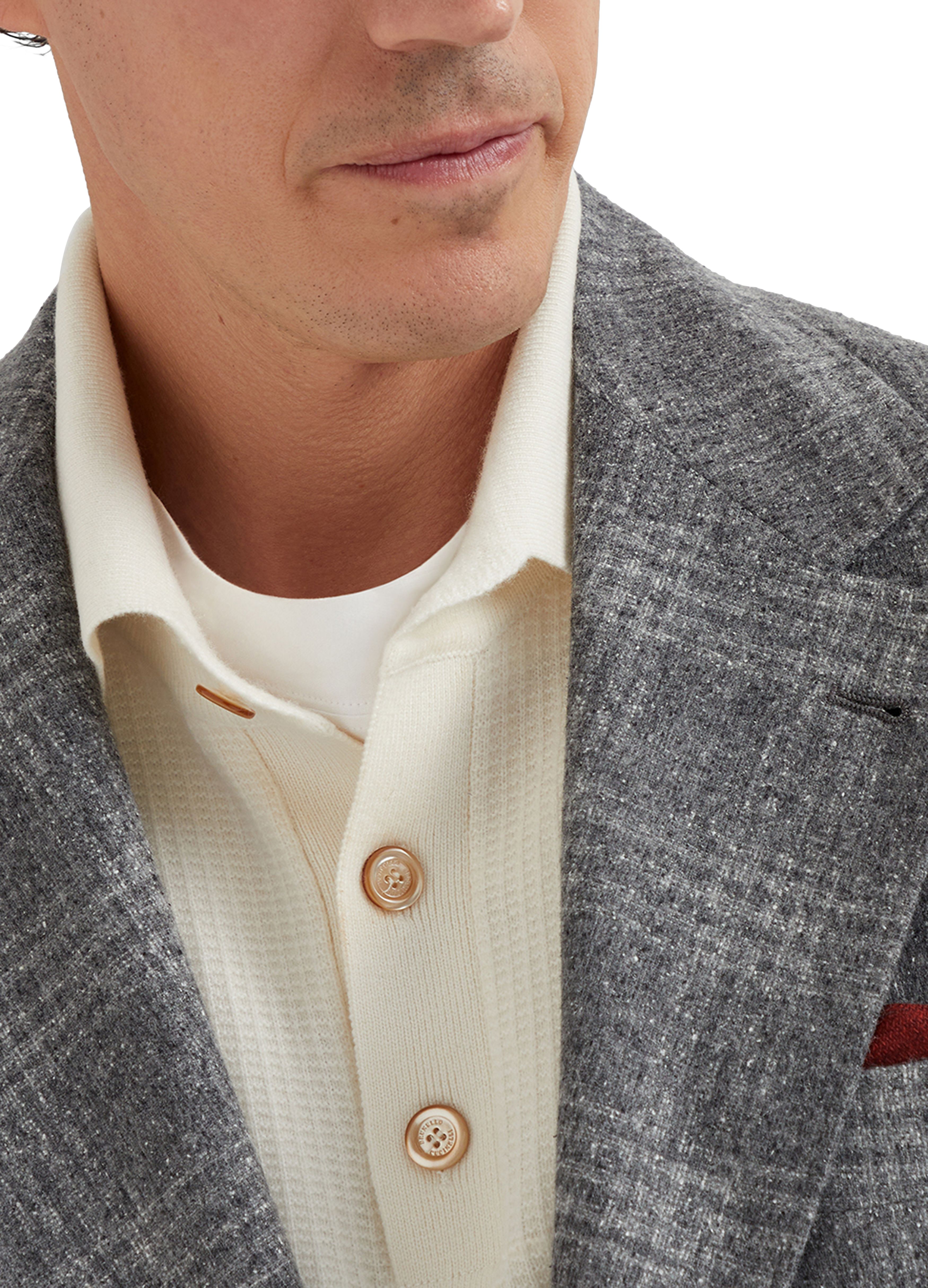 Brunello Cucinelli Deconstructed Cavallo blazer