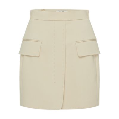 Max Mara Nuoro in wool mini skirt