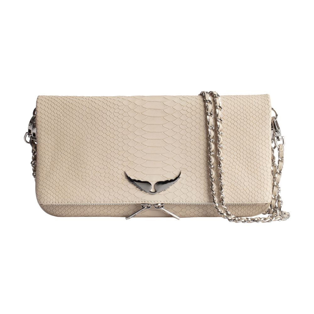 Zadig & Voltaire Soft Savage Rock Clutch