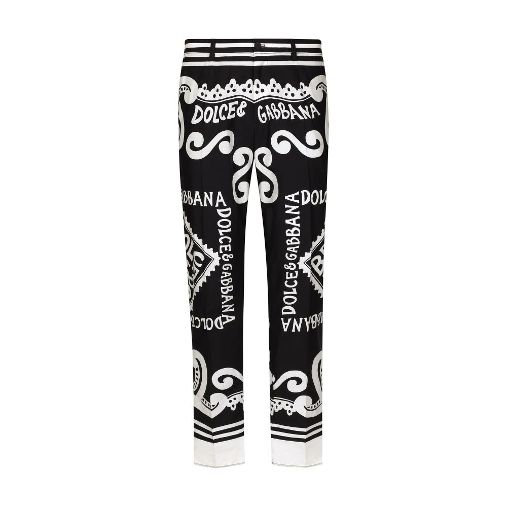 Dolce & Gabbana Cotton poplin pants