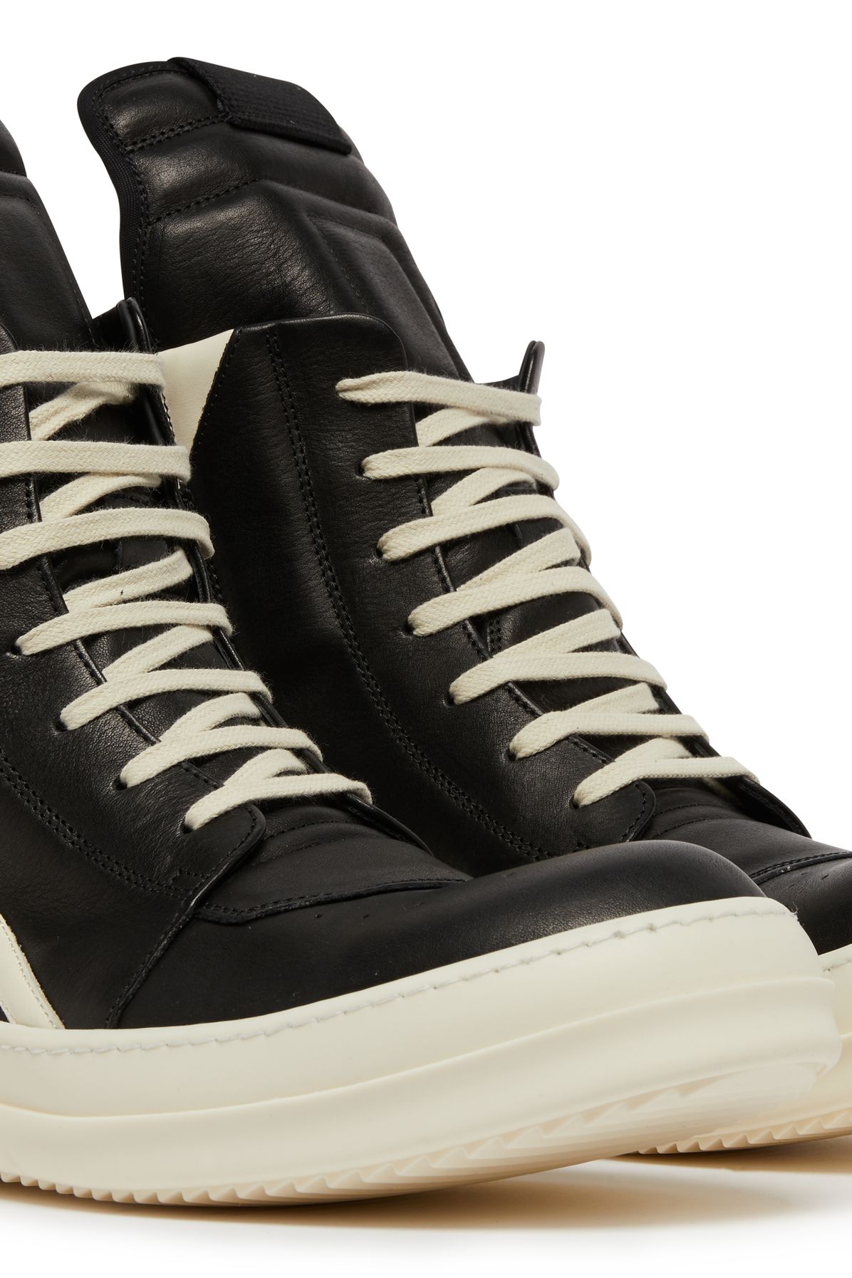 Rick Owens Leather geobasket