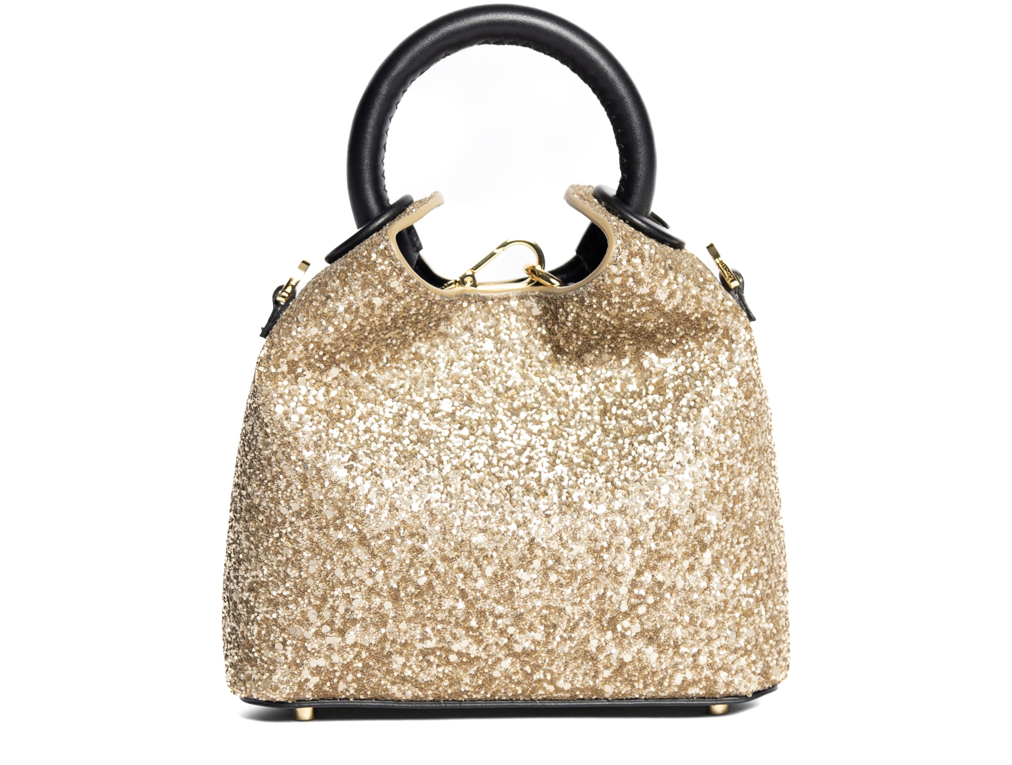 Elleme Madeleine small glitter bag