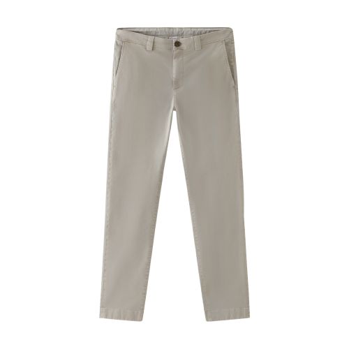 Woolrich Garment-Dyed Chino Pants in Stretch Cotton Twill