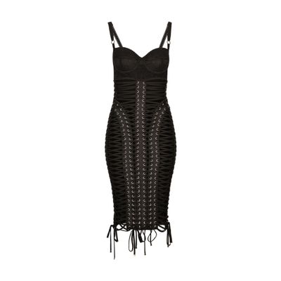 Dolce & Gabbana KIM DOLCE & GABBANA lace-up dress