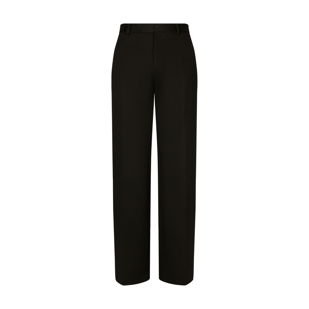 Dolce & Gabbana Straight-Leg Technical Cotton Trousers