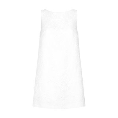Dolce & Gabbana Back neckline short brocade dress