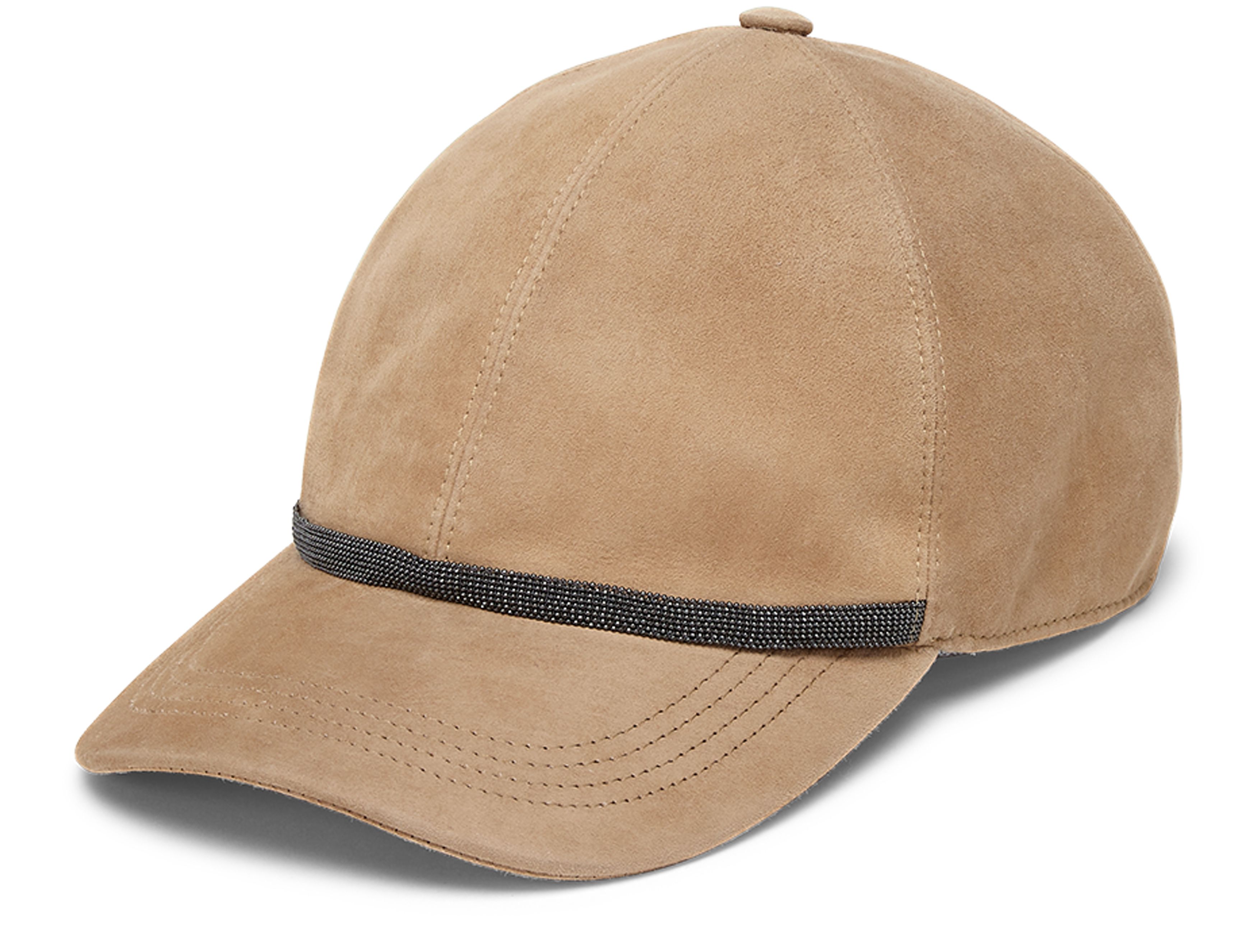 Brunello Cucinelli Suede baseball cap