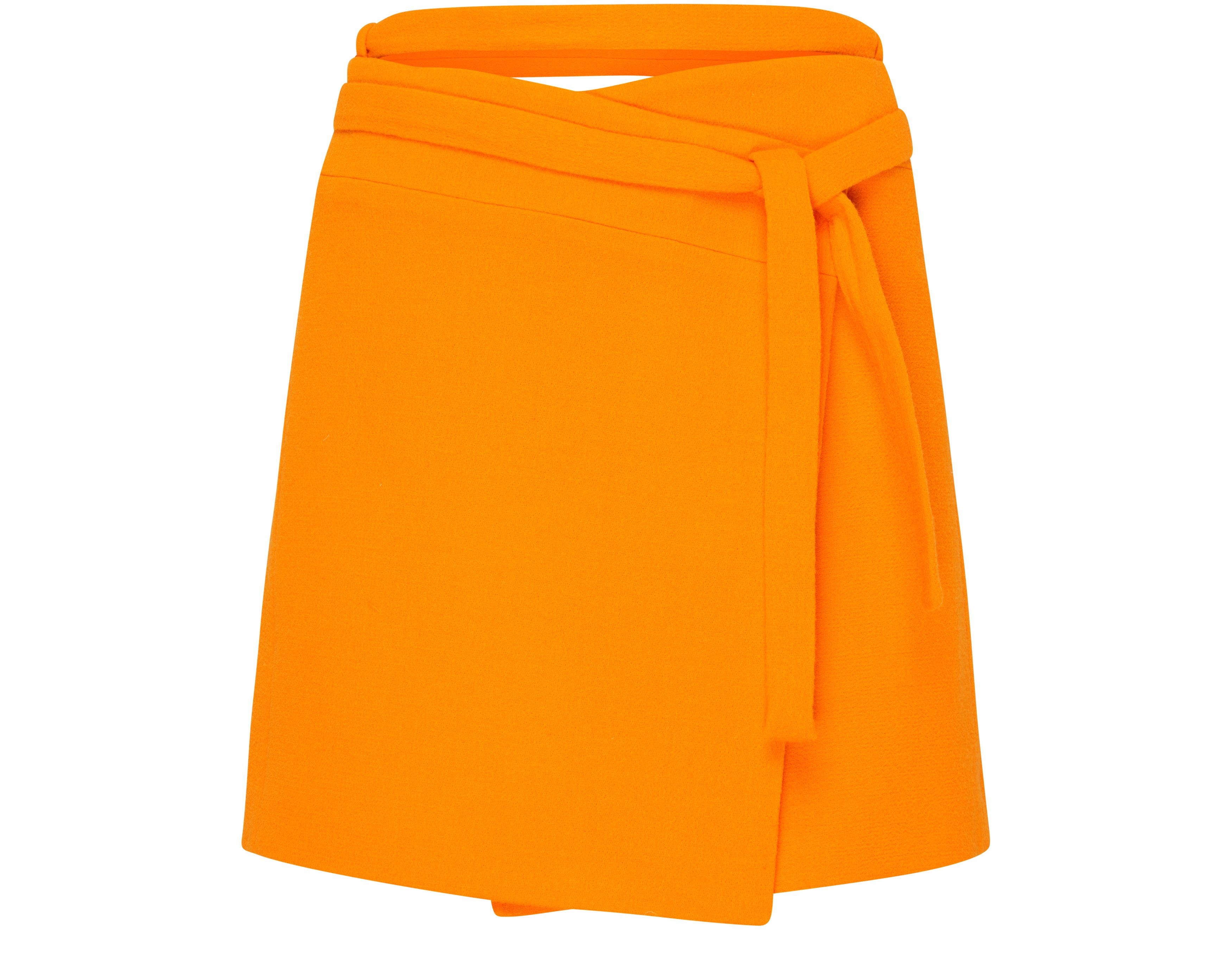 Patou Wrap mini skirt