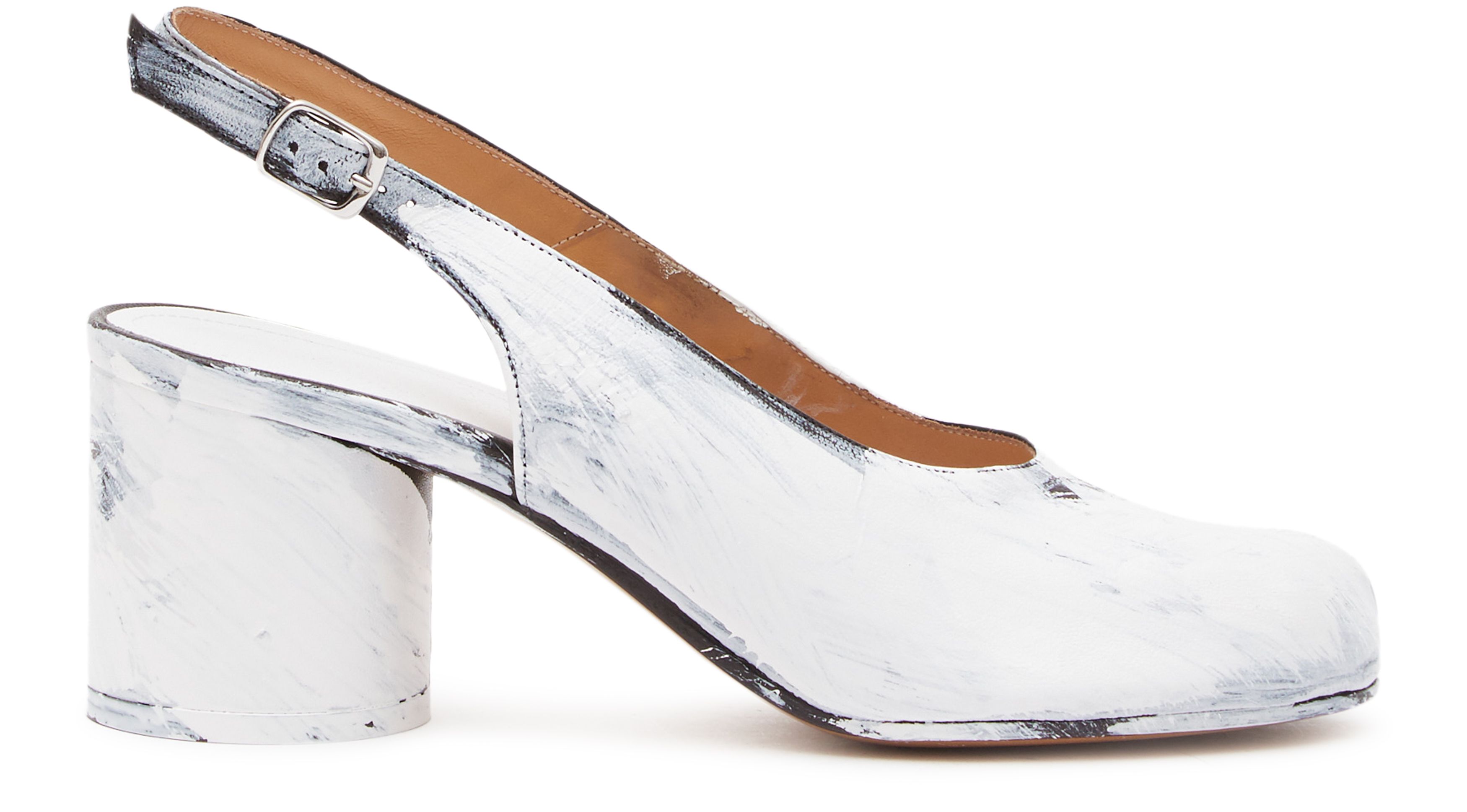 Maison Margiela Tabi Bianchetto Slingback Shoes