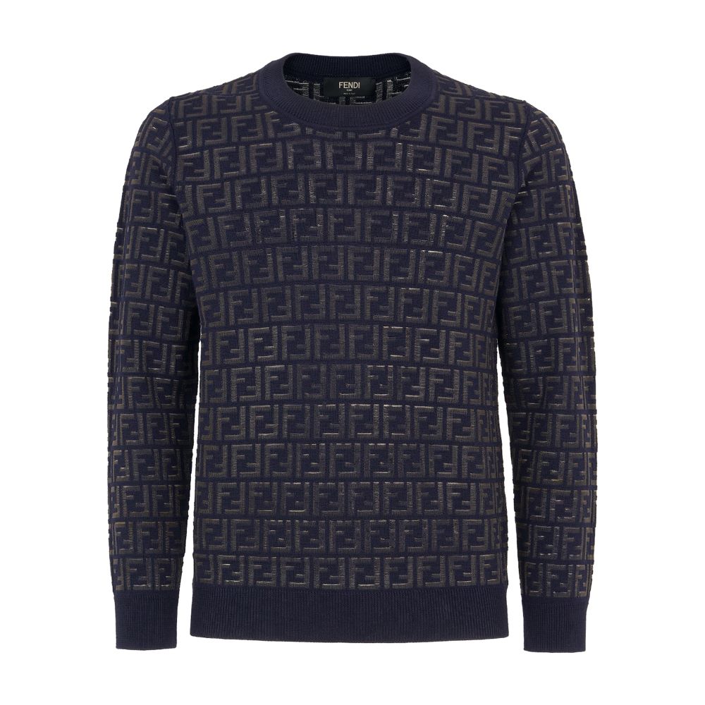 FENDI Jumper In Nylon And Wool